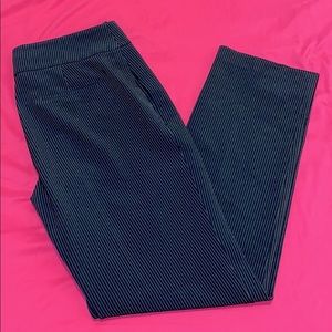 Pint Striped Black Slacks